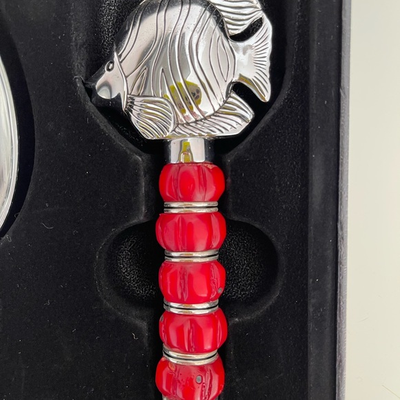 Vintage Hans Turnwald 2-pc. Salad Serving Set Coral Collection NWT - RARE! - Picture 13 of 17